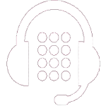 GhostPhone White Logo GhostPhone Auto Attendant and Phone Line